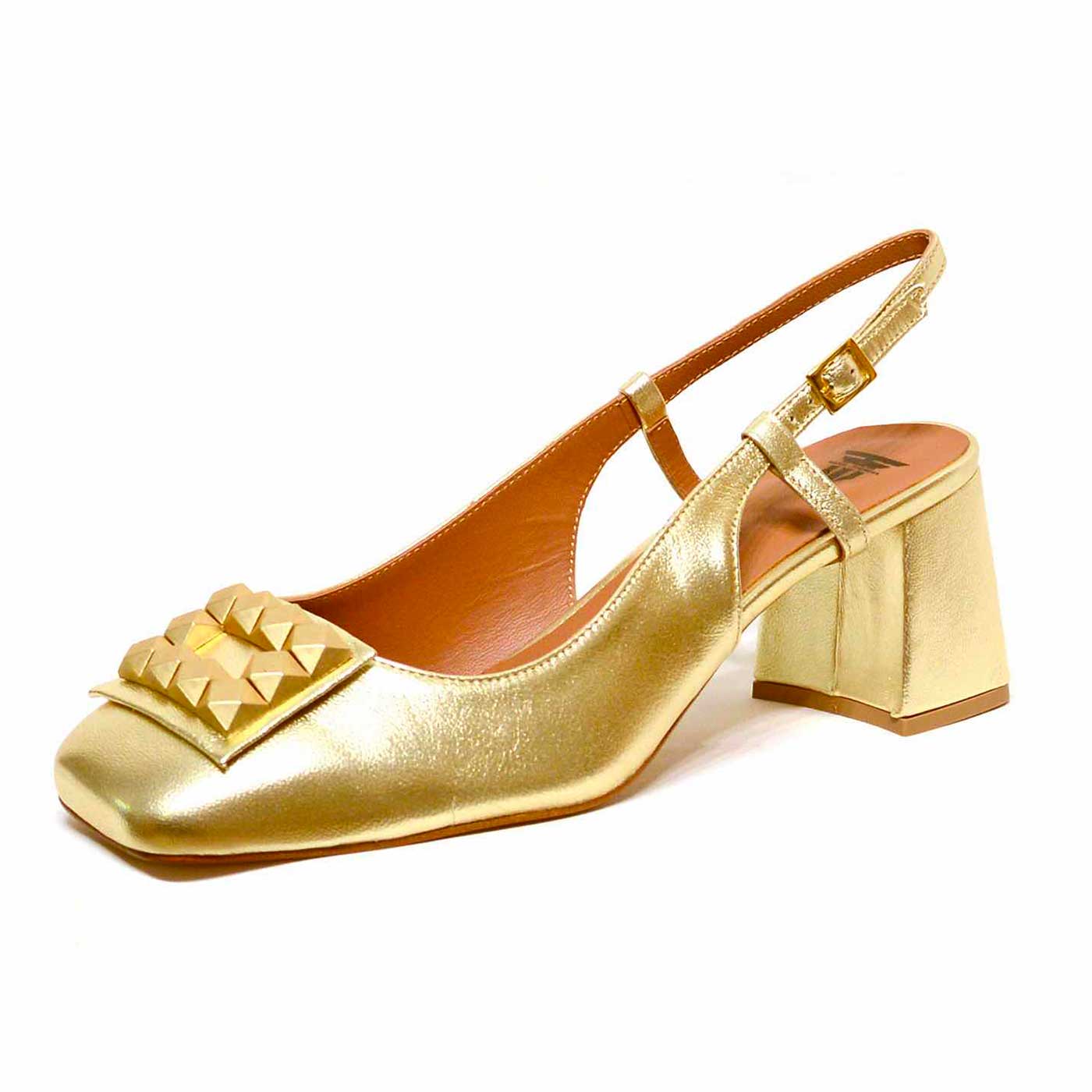 Damenschuhe Sandalen in Übergrößen Golden 1230,269