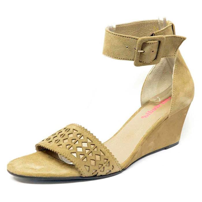 sandales femme grande taille du 40 au 48, velours beige, talon de 5 à 6 cm, tendance talons compensés, printemps