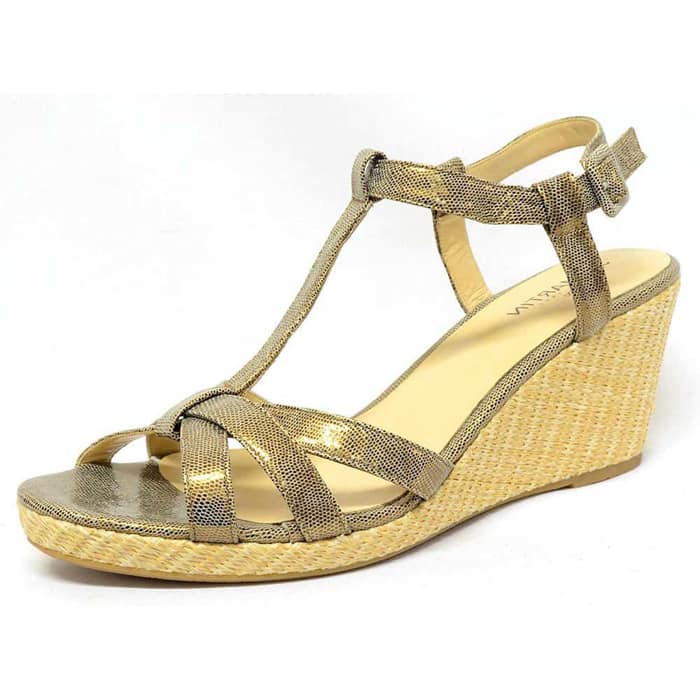 sandales femme grande taille du 40 au 48, serpent beige, talon de 5 à 6 cm, à patins mode detente talons compensés, chaussures pour l'été