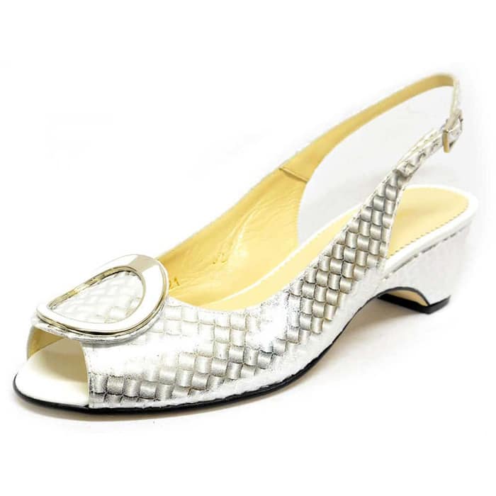 sandales femme grande taille du 40 au 48, métallisées metallise, talon de 5 à 6 cm, de soiree fantaisie, printemps