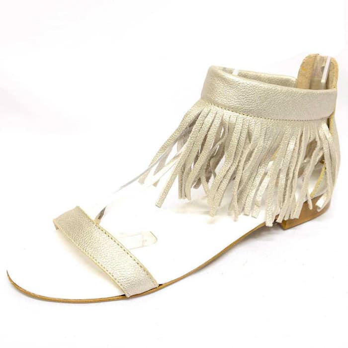 sandales femme grande taille du 40 au 48, brillant metallise, talon de 0,5 à 2 cm, detente, chaussures pour l'été
