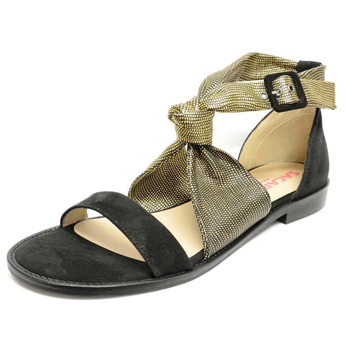 sandalettes femme grande taille du 40 au 48, métallisées multicolore, talon de 0,5 à 2 cm, mode sandales plates fantaisie, chaussures pour l'été