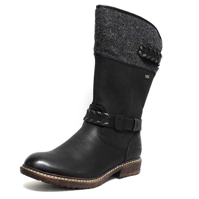 bottes femme grande taille du 40 au 48, simili cuir noir, talon de 3 à 4 cm, confort bottes mollets larges, hiver