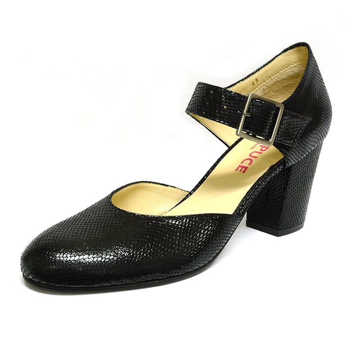 sandales femme grande taille du 40 au 48, python noir, talon de 7 à 8 cm, talon haut habillee sandales talons hauts, toutes saisons