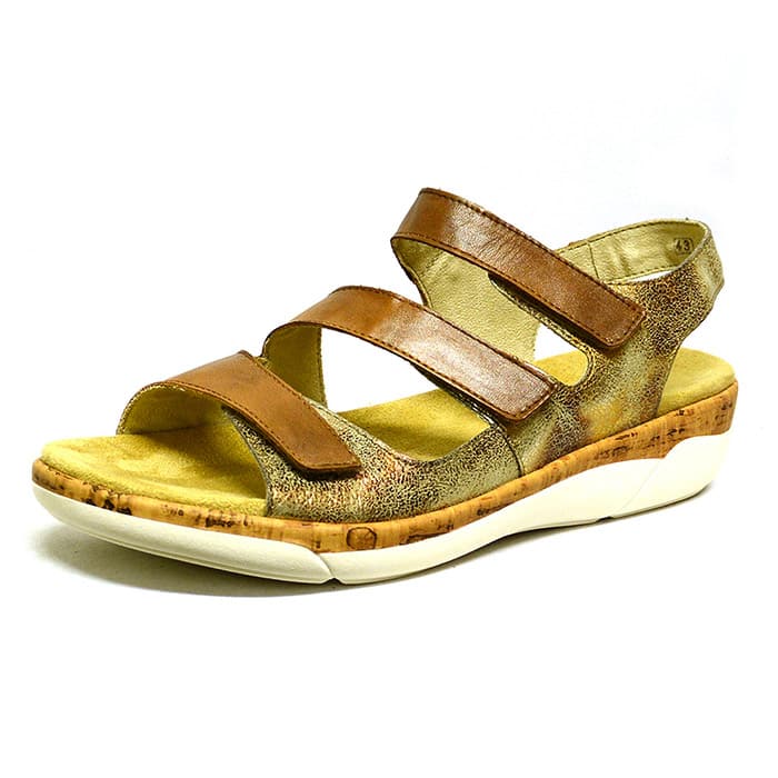 sandales femme grande taille du 40 au 48, cuir lisse metallise multicolore, talon de 3 à 4 cm, plates sandales plates confort detente, chaussures pour l'été