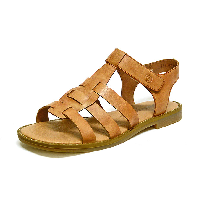sandales femme grande taille du 40 au 48, cuir lisse , talon de 0,5 à 2 cm, sandales plates souples detente, chaussures pour l'été
