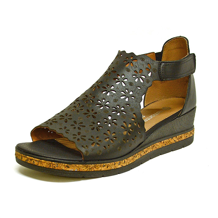 sandales femme grande taille du 40 au 48, cuir lisse marron, talon de 5 à 6 cm, sandales talons hauts detente talons compensés, chaussures pour l'été